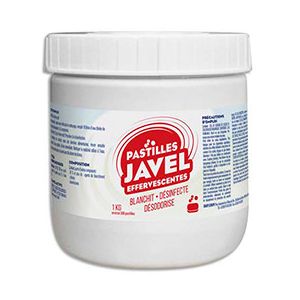 pastilles de javel 500gr désinfection