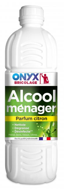 Bouteille alcool ménager Citron 1L