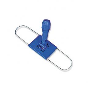 Semelle Fibre Bleue Multinet 60 Cm Pour Balai Trapèze Velcro - Nettoyage Professionnel