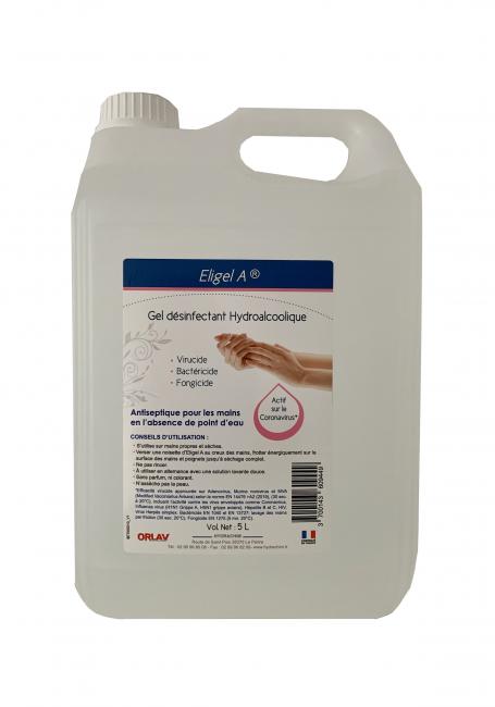 Gels hydroalcoolique GEL HYDROALCOOLIQUE 5 L