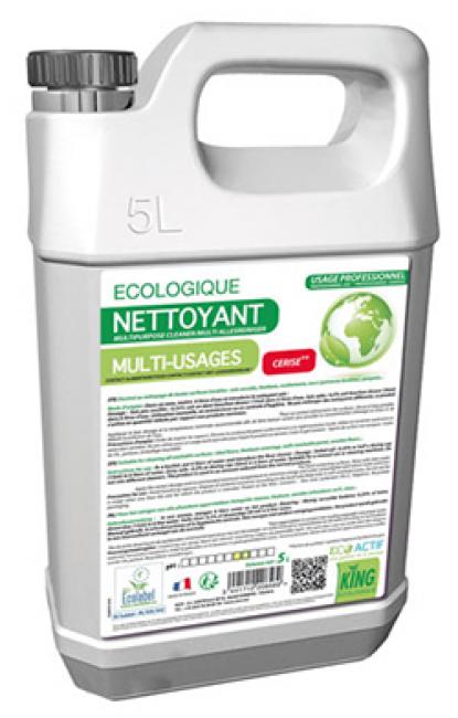 Ecolabel NETTOYANT MULTI USAGES ECOLABEL CERISE 5L