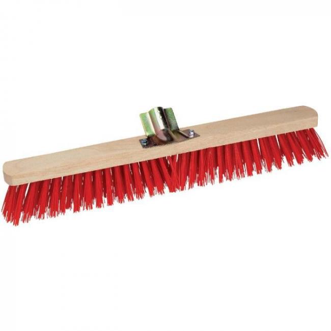 Balais grandes surfaces Balai pvc rouge 60cm+df