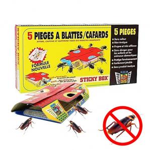 Insecticides  PIEGE ENGLUE CONTRE BLATTES CAFARDS LOT 5