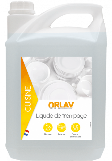 Renovants vaisselle& sels ORLAV LIQUIDE TREMPAGE ET RENOV