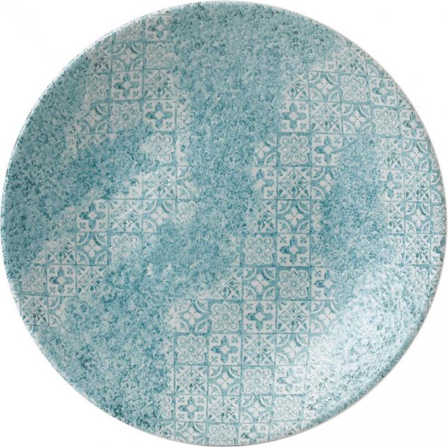 Plats culinaires MED TILES AQUA ASSIETTE COUPE