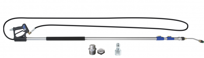 Lance HP Lance télescopique 2M à 4.7/ M 22 avec harnais (avec gicleur 06)