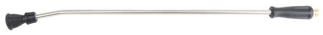 Lance HP Lance demi simple 70cm acier inox M22 1/4M coudée