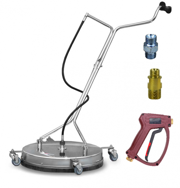 Lance HP Lance sol inox diam 520mm NHP intensif poignée M 22M (livrée sans gicleur)