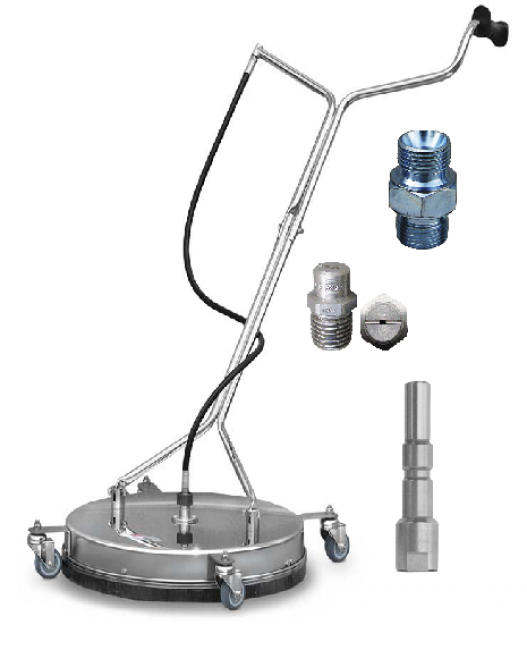 Lance HP Lance sol inox diam 520mm NHP intensif Quick KW BC 10-200/S (livrée avec 2 gicleurs)