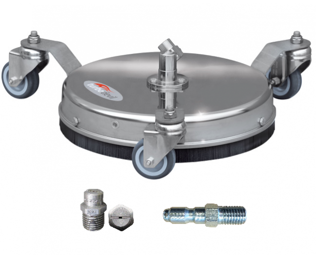 Lance HP Lance sol inox diam 300mm NHP usage semi-intensif Quick M BC-10-160/S (livré avec 2 gicleurs)