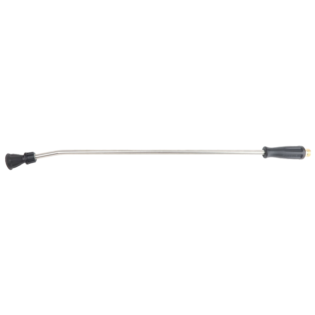 Lance HP Lance demi simple 70cm acier inox M22 1/4M coudée