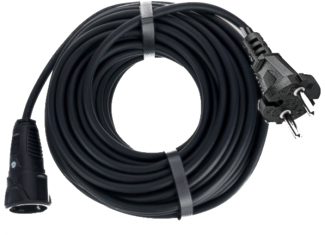 Matériels nettoyage, aspiration, lave moquette Prolongateur 2G 1.5 15m noir