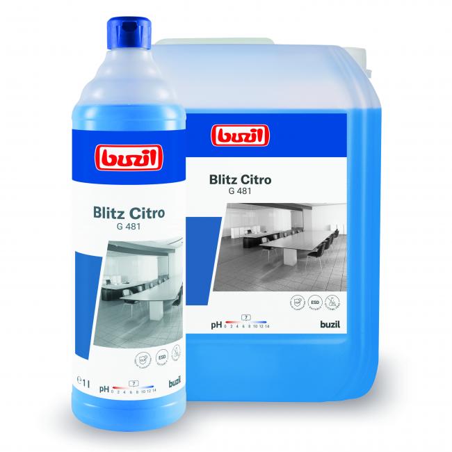 Plastiques/PVC/linoléum G481 BLITZ-CITRON