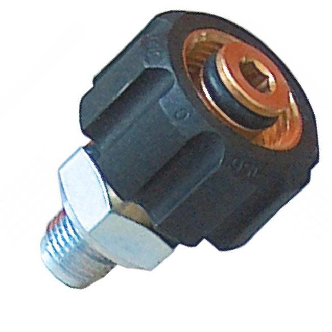 Coupleur rapide Raccord HP PA type B 22/150 1/4 M court