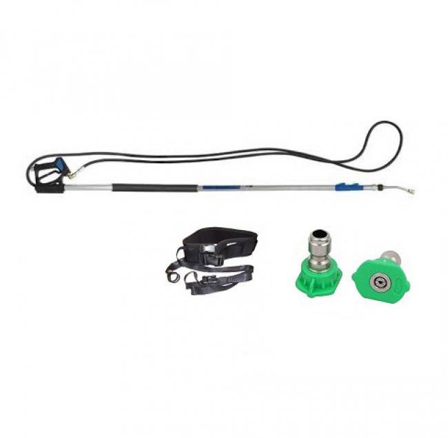 Lance HP Lance télescopique 2M à 4,70/M22 avec harnais (gicleur Quick 045)