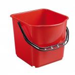 Accessoires chariots de  ménage et  lavage Seau rouge 15L