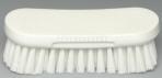 Brosserie alimentaire BROSSE A LAVER POLYESTER DROITE MI DUR BLANCHE ALIMENTAIRE