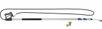 Lance HP Lance télescopique 2M à 4.7/ M 22 avec harnais (avec gicleur 04)