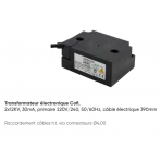 Chaudières Transfo THT 220 volts 12m/amp 2x12 Kv câble THT à clipser 
