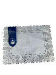 Dentelles DENTELLES RECTANGULAIRES BLANC